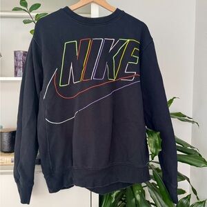 Nike Black Sweatshirt with Logo